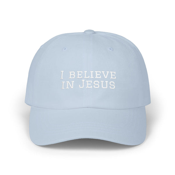 Embroidered "I Believe in Jesus" Classic Dad Cap