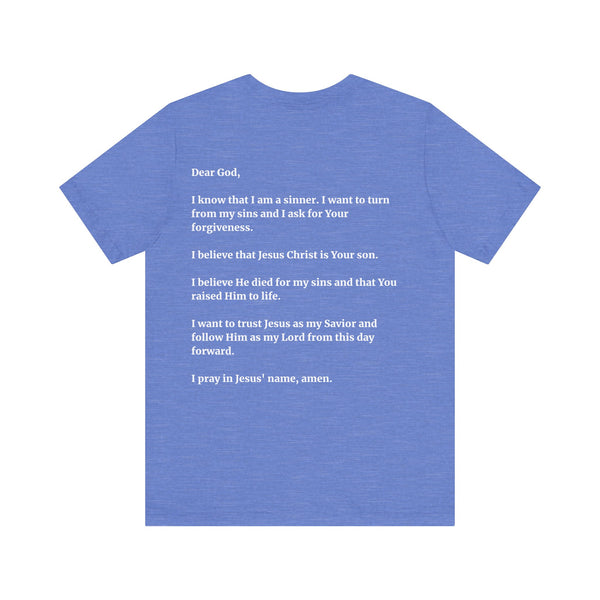 I Believe in Jesus (Cross) Unisex Jersey Short Sleeve Tee