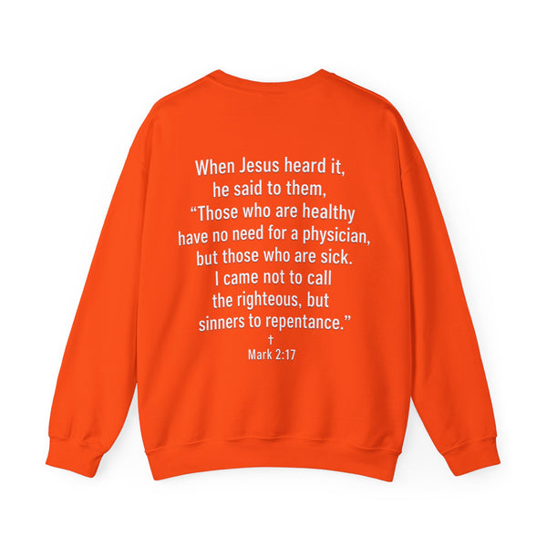 Mark 2:17 - Unisex Heavy Blend™ Crewneck Sweatshirt