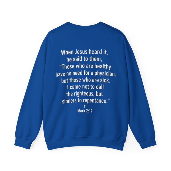 Mark 2:17 - Unisex Heavy Blend™ Crewneck Sweatshirt