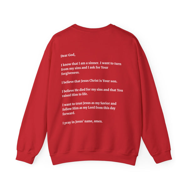 I Believe in Jesus (Cross) - Unisex Heavy Blend™ Crewneck Sweatshirt