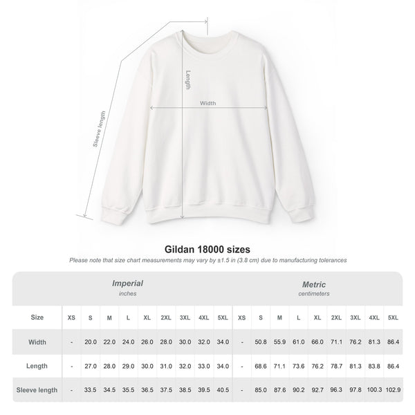 I Believe in Jesus (Cross) - Unisex Heavy Blend™ Crewneck Sweatshirt