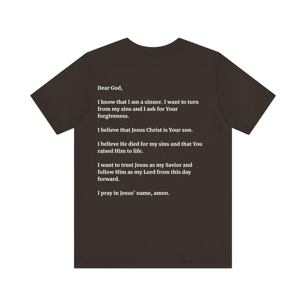 I Believe in Jesus (Cross) Unisex Jersey Short Sleeve Tee