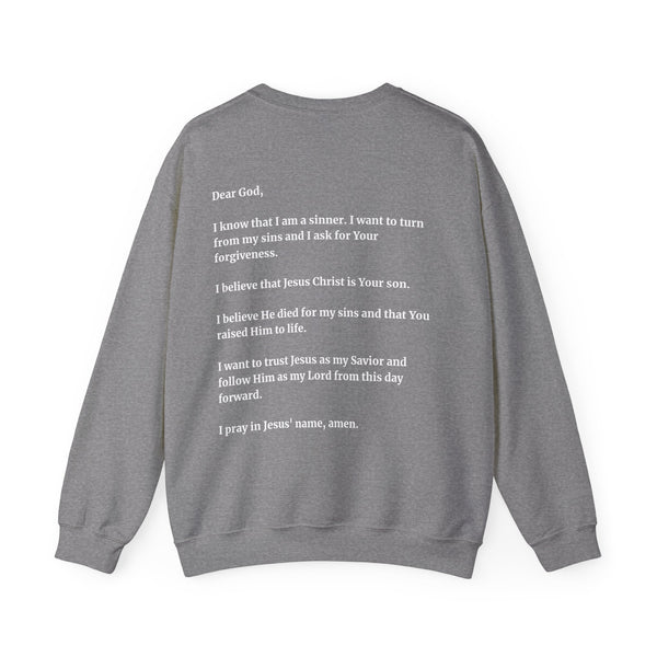 I Believe in Jesus (Cross) - Unisex Heavy Blend™ Crewneck Sweatshirt