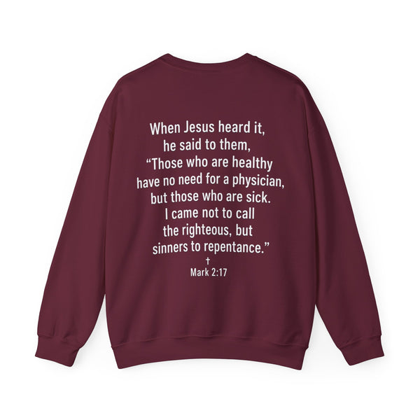 Mark 2:17 - Unisex Heavy Blend™ Crewneck Sweatshirt