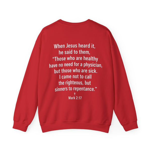 Mark 2:17 - Unisex Heavy Blend™ Crewneck Sweatshirt