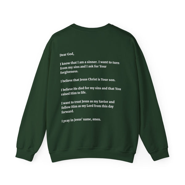 I Believe in Jesus (Cross) - Unisex Heavy Blend™ Crewneck Sweatshirt
