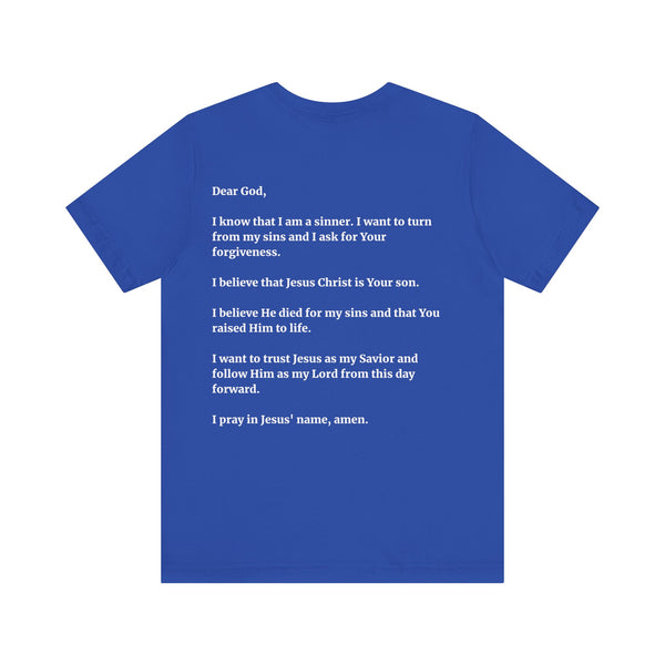 I Believe in Jesus (Cross) Unisex Jersey Short Sleeve Tee