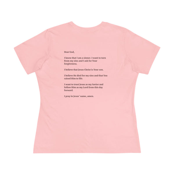 I Believe in Jesus - (Cross) Women's Cotton Tee