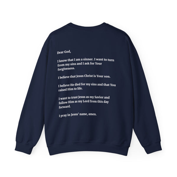 I Believe in Jesus (Cross) - Unisex Heavy Blend™ Crewneck Sweatshirt