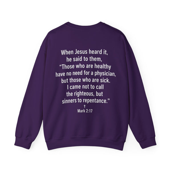 Mark 2:17 - Unisex Heavy Blend™ Crewneck Sweatshirt
