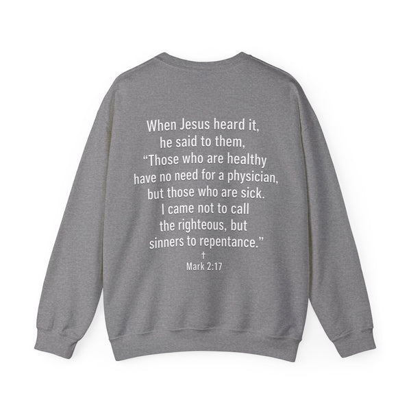 Mark 2:17 - Unisex Heavy Blend™ Crewneck Sweatshirt