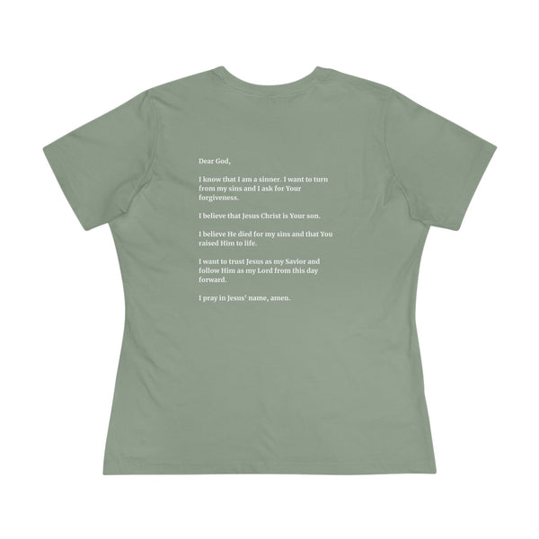 I Believe in Jesus - (Cross) Women's Cotton Tee