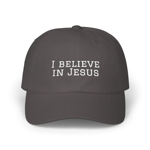 Embroidered "I Believe in Jesus" Classic Dad Cap