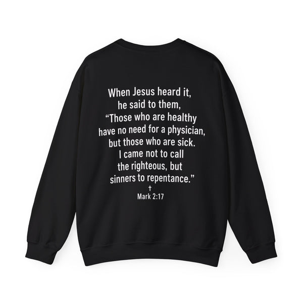Mark 2:17 - Unisex Heavy Blend™ Crewneck Sweatshirt