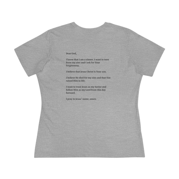 I Believe in Jesus - (Cross) Women's Cotton Tee