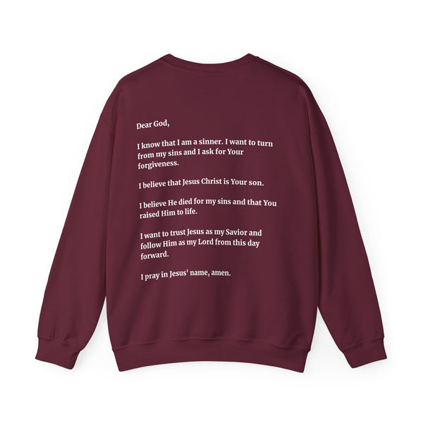 I Believe in Jesus (Cross) - Unisex Heavy Blend™ Crewneck Sweatshirt