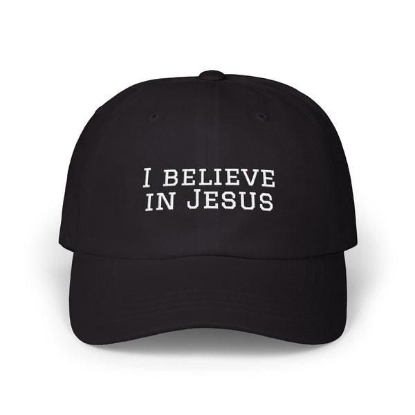Embroidered "I Believe in Jesus" Classic Dad Cap