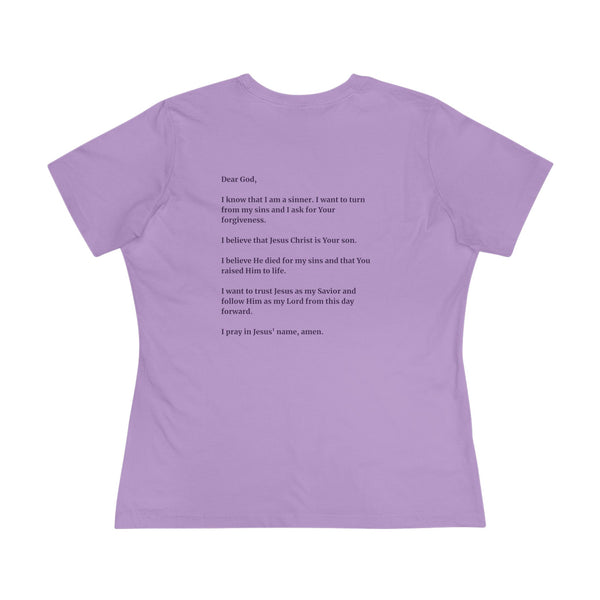 I Believe in Jesus - (Cross) Women's Cotton Tee
