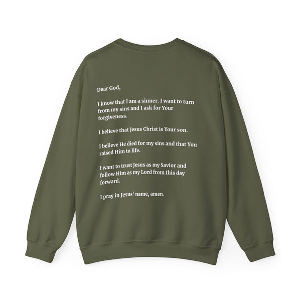 I Believe in Jesus (Cross) - Unisex Heavy Blend™ Crewneck Sweatshirt