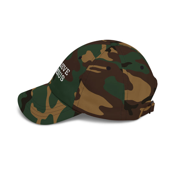 Embroidered "I Believe in Jesus" Classic Dad Cap